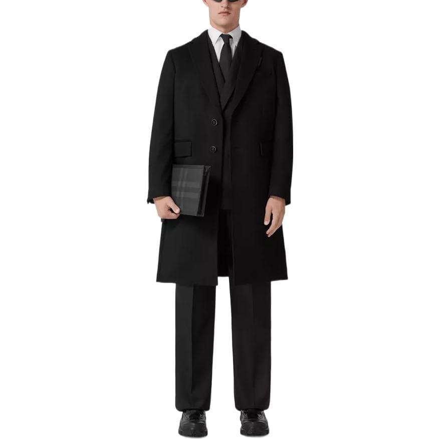 Пальто Burberry SS23 Coat Black - изображение 3