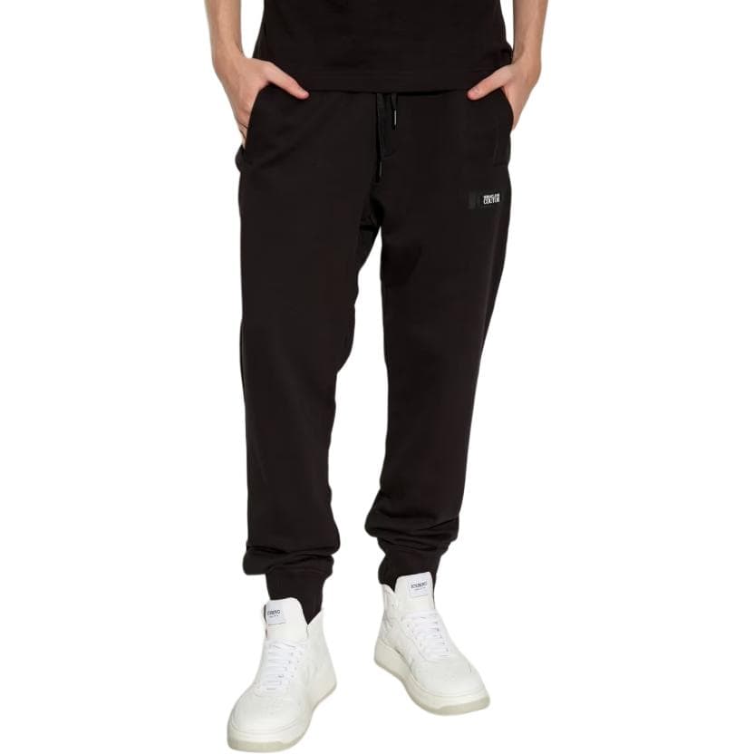 Штаны VERSACE JEANS COUTURE Повседневные брюки Мужские Черные - изображение 3