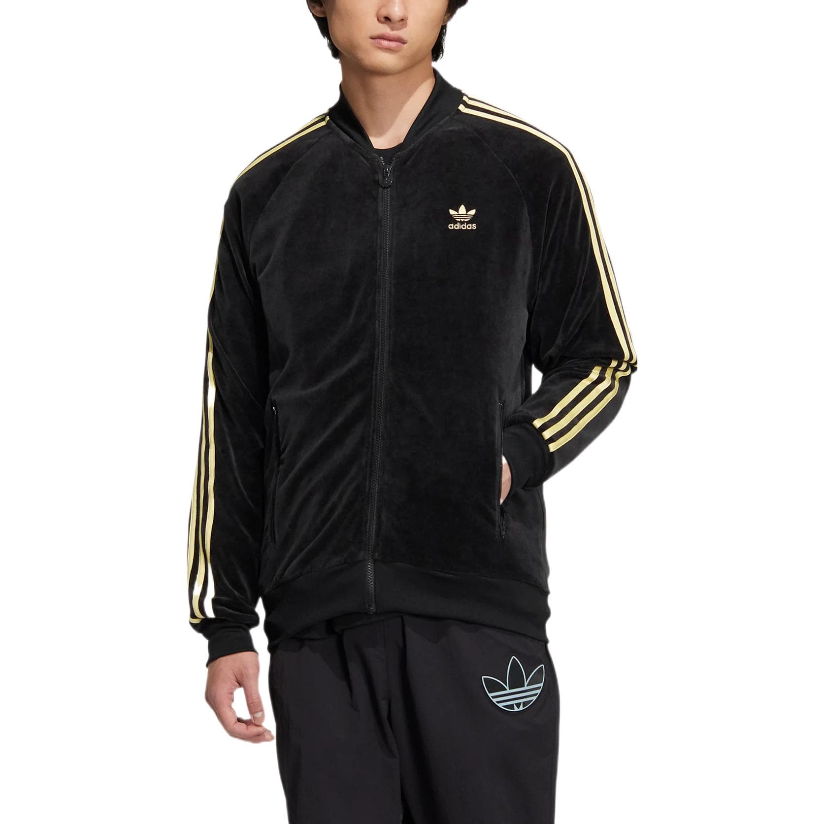 Куртка adidas Velour Jkt Jp — фото 3