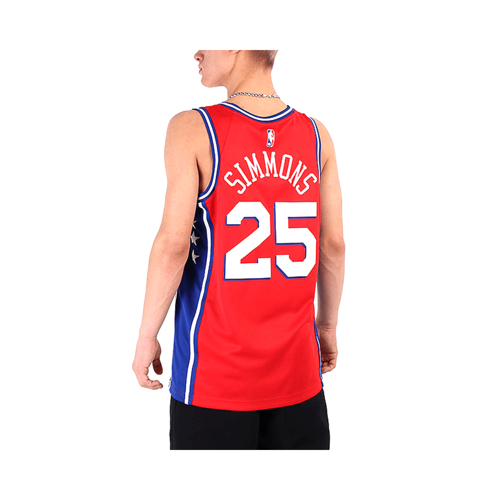 Баскетбольная майка Jordan 76ers Simmons 25 Jersey - изображение 6