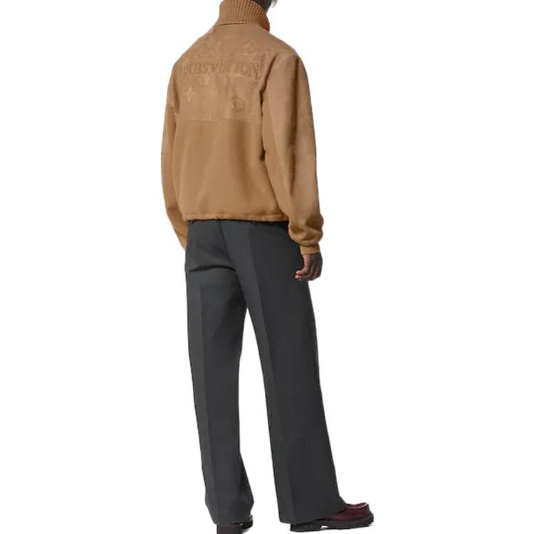 Куртка Louis Vuitton SS23 Leather Zip Jacket - изображение 3