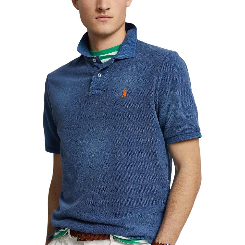 Поло Polo Ralph Lauren Classic Fit Garment-Dyed Mesh Polo Shirt LogoPolo - изображение 5