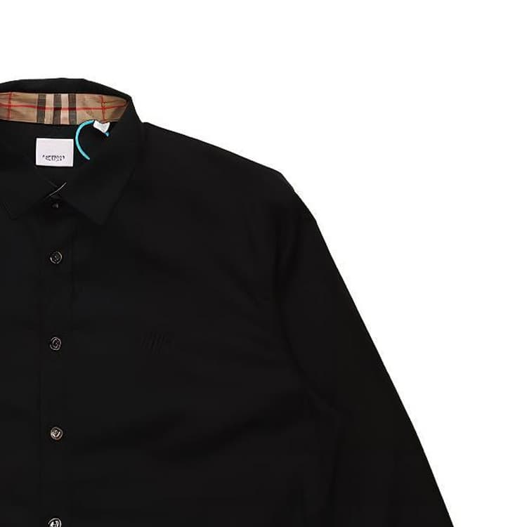 Кофта Burberry Classic Check Long Sleeve Shirt Black - изображение 3