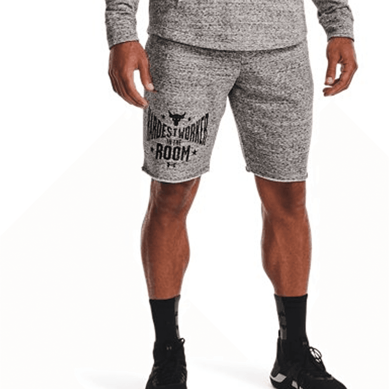 Тренировочные штаны Under Armour Johnson Series Training Shorts Grey - изображение 3