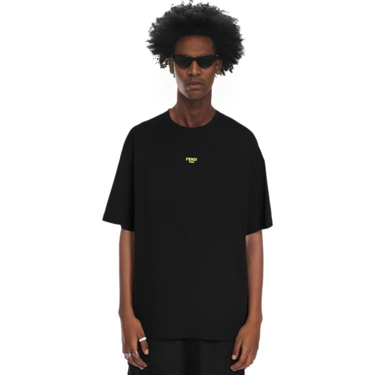 Футболка Fendi T-Shirt Black — фото 6