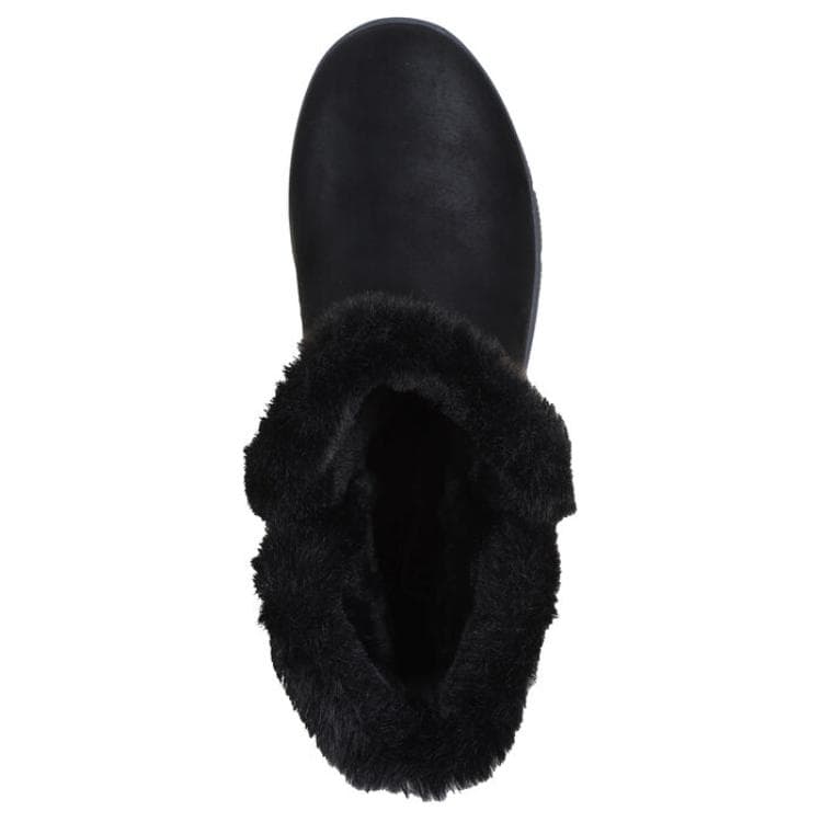 Ботинки зимние Skechers Slip ins Ботильоны Женские Черный - изображение 4