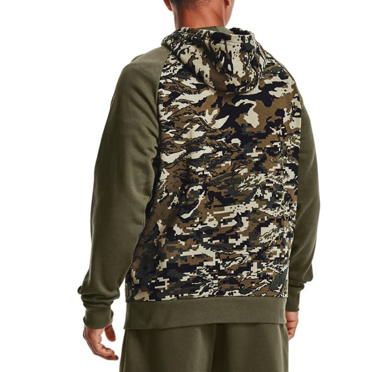 Худи Under Armour Rival Camo Script - изображение 5