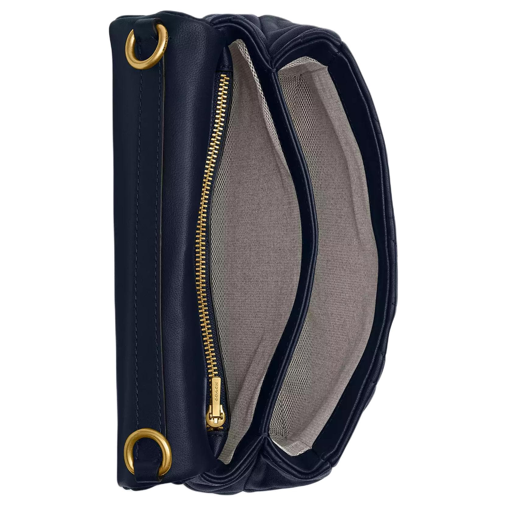 Сумка через плечо COACH Tabby 20 Navy - изображение 4
