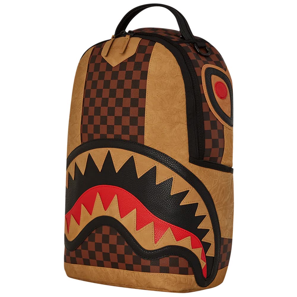 Рюкзак SPRAYGROUND PVC Рюкзак Обычный (стандартный) Унисекс Коричневый - изображение 4