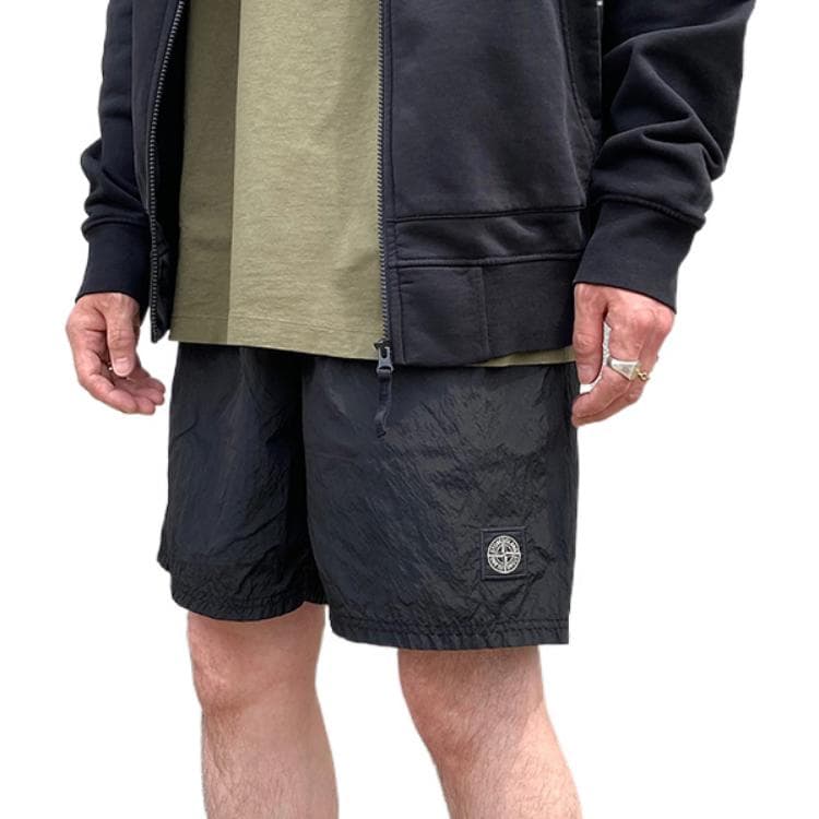 Шорты Stone Island Nylon Shorts Black - изображение 4