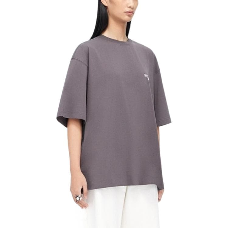 Футболка WE11DONE FW22 Grey T-Shirt - изображение 4