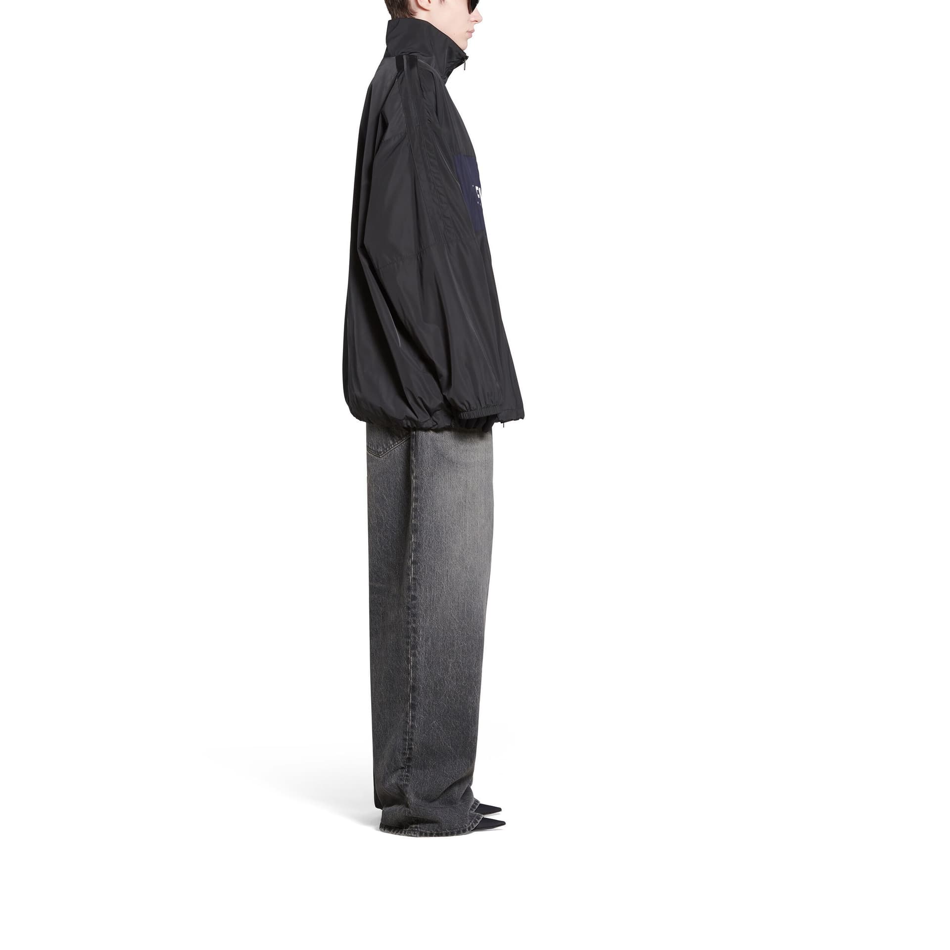 Куртка Balenciaga Zip-Up Jacket Black - изображение 7