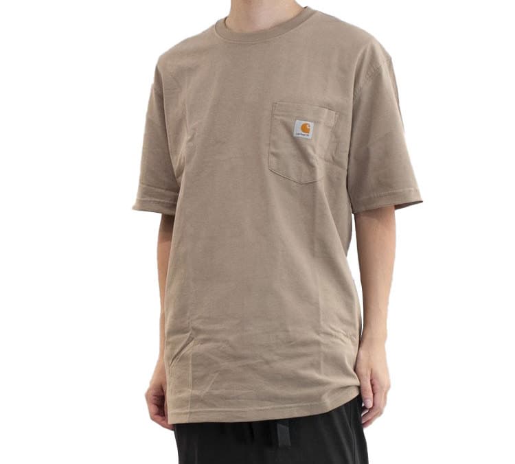 Футболка Carhartt K87 Khaki - изображение 3