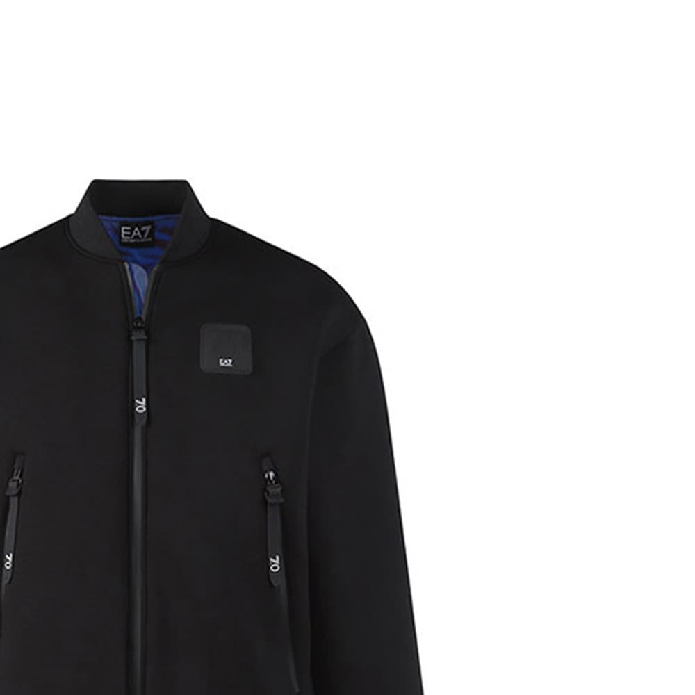 Зимняя куртка пуховик Emporio Armani EA7 Eagle Logo Cotton Jacket - изображение 7