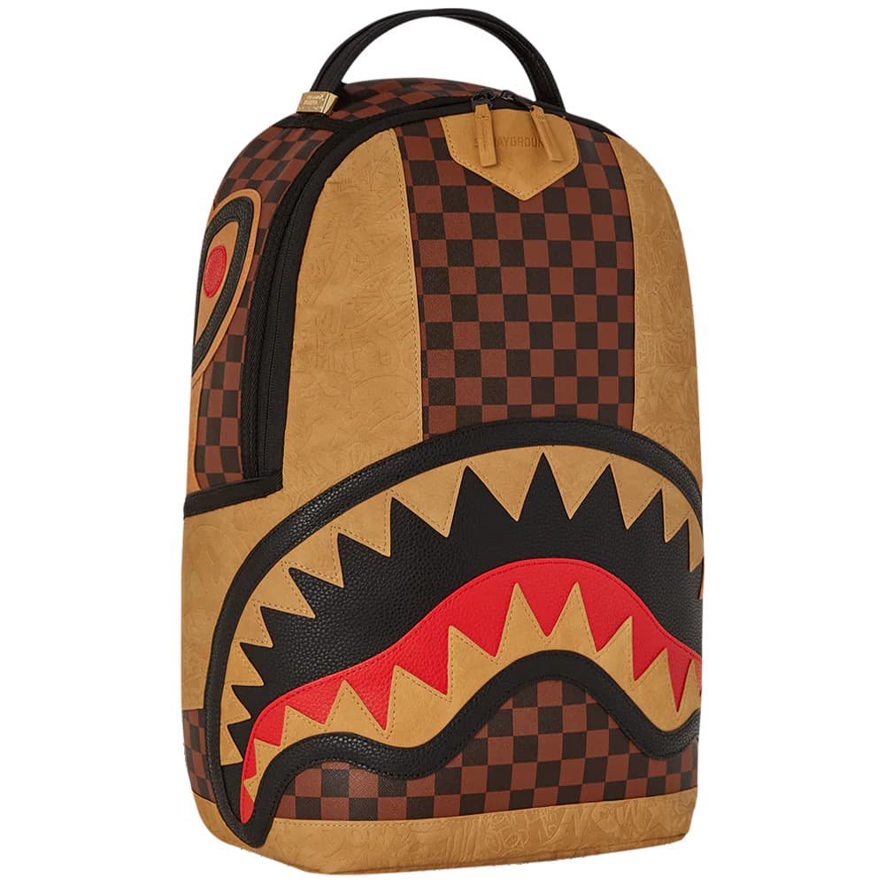 Рюкзак SPRAYGROUND PVC Рюкзак Обычный (стандартный) Унисекс Коричневый - изображение 2