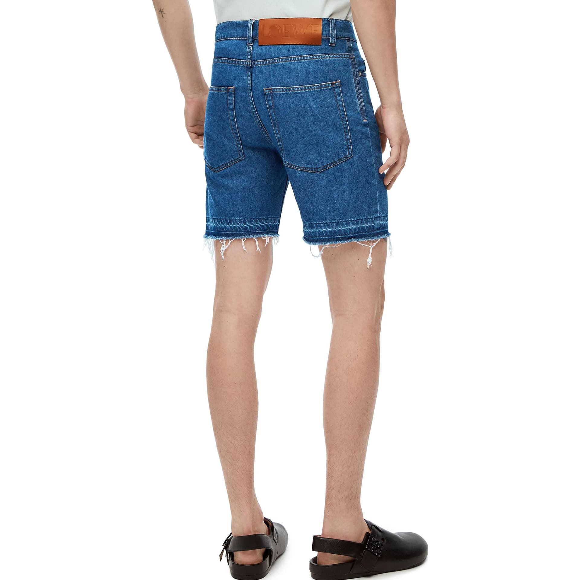 Джинсовые шорты LOEWE SS23 - изображение 4