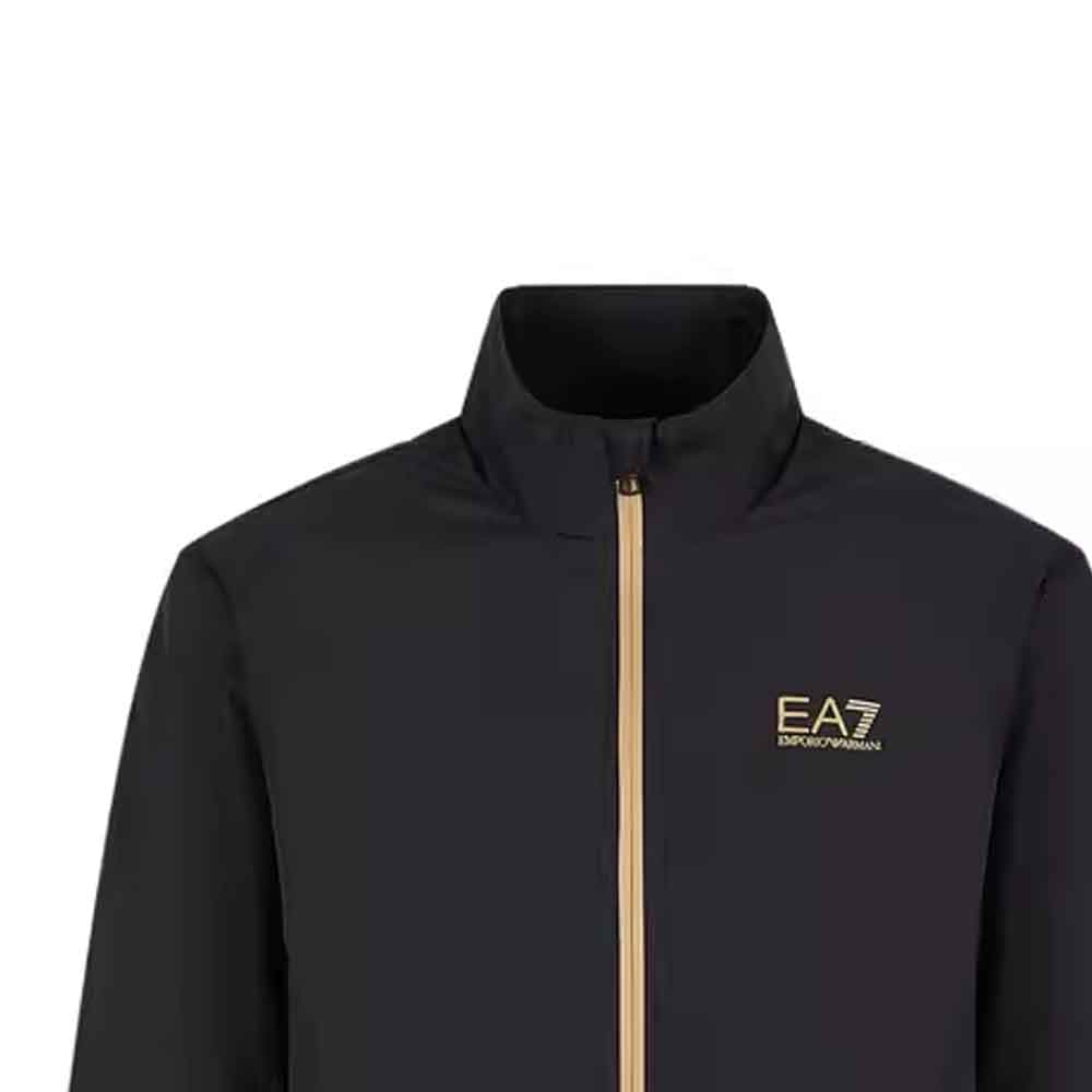Куртка Emporio Armani EA7 FW23 Black Bomber Jacket - изображение 5