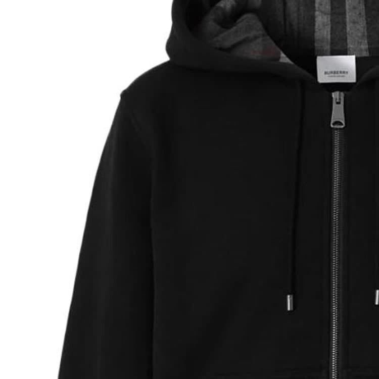 Худи Burberry Hoodie Black - изображение 6