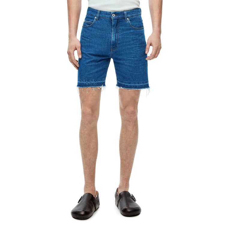 Джинсовые шорты LOEWE SS23 - изображение 3