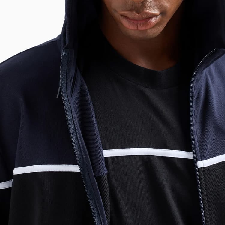 Худи EMPORIO ARMANI EA7 FW24 Logo - изображение 5