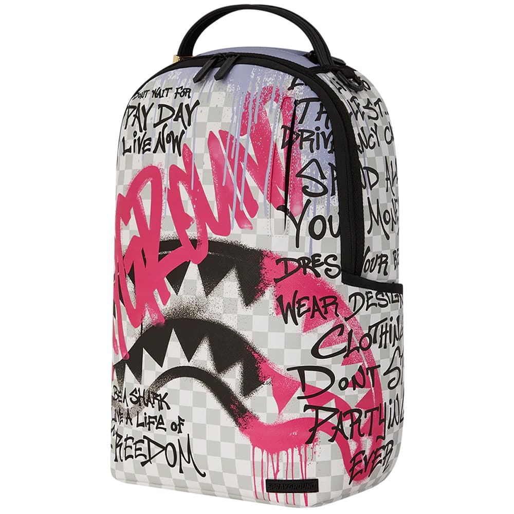 Рюкзак SPRAYGROUND ПВХ Рюкзак Унисекс Натуральный Белый - изображение 4