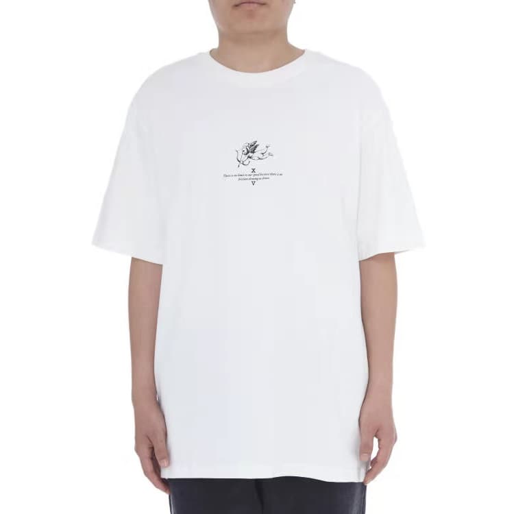 Футболка xVESSEL Purple Daisy Tee White T - изображение 5