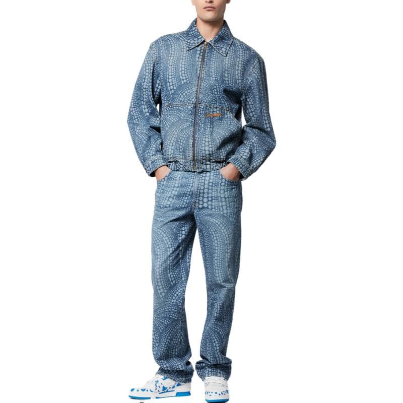 Штаны Louis Vuitton x Yayoi Kusama Denim Jeans - изображение 2