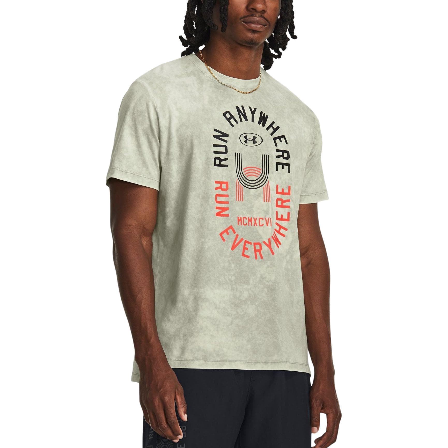 Футболка Under Armour Зеленый Мужской T-Shirt - изображение 5