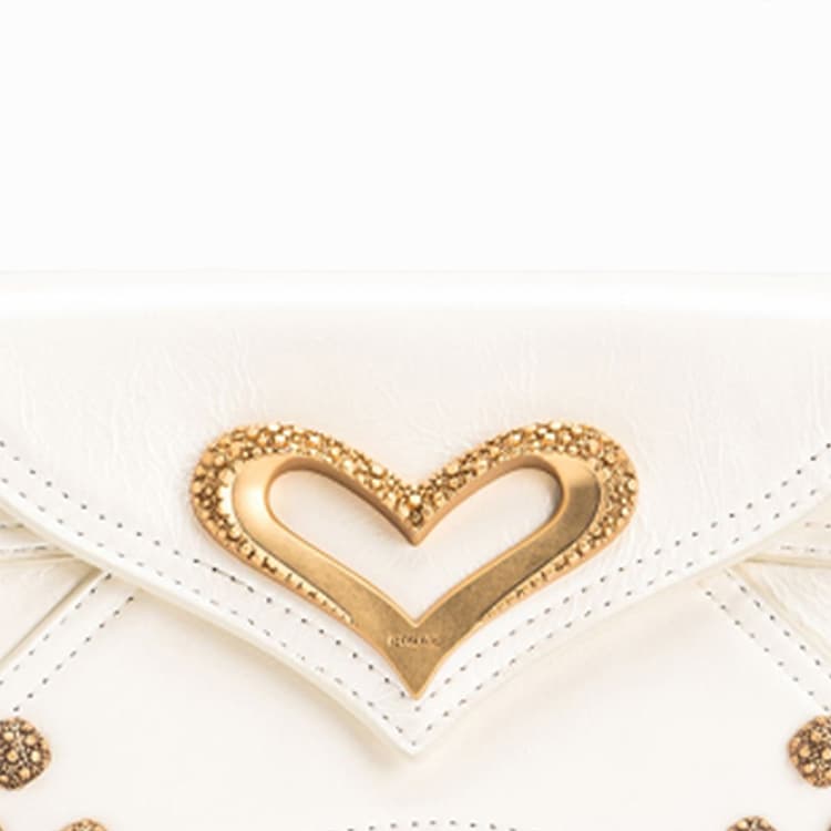 Мини-сумка PINKO 520 Series White - изображение 5