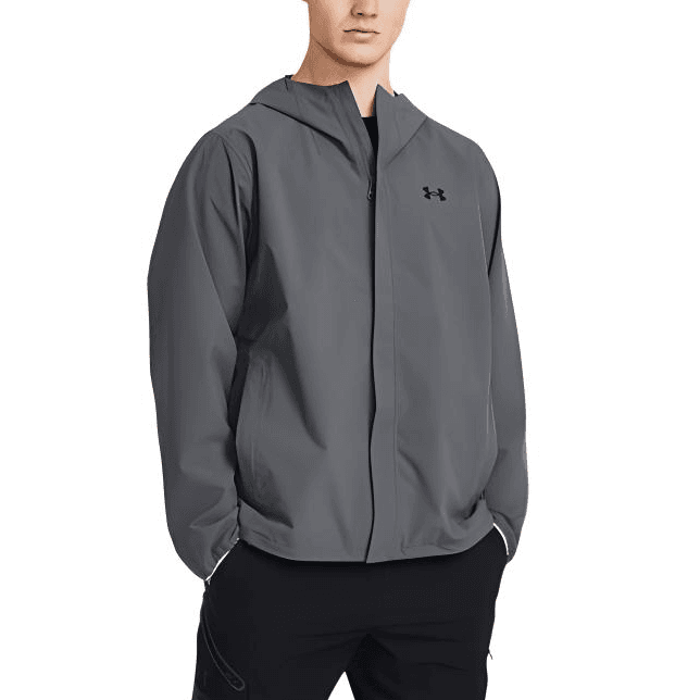 Куртка Under Armour Stormproof CLOUDSTRIKE Куртка Мужская Носорог Серый - изображение 3