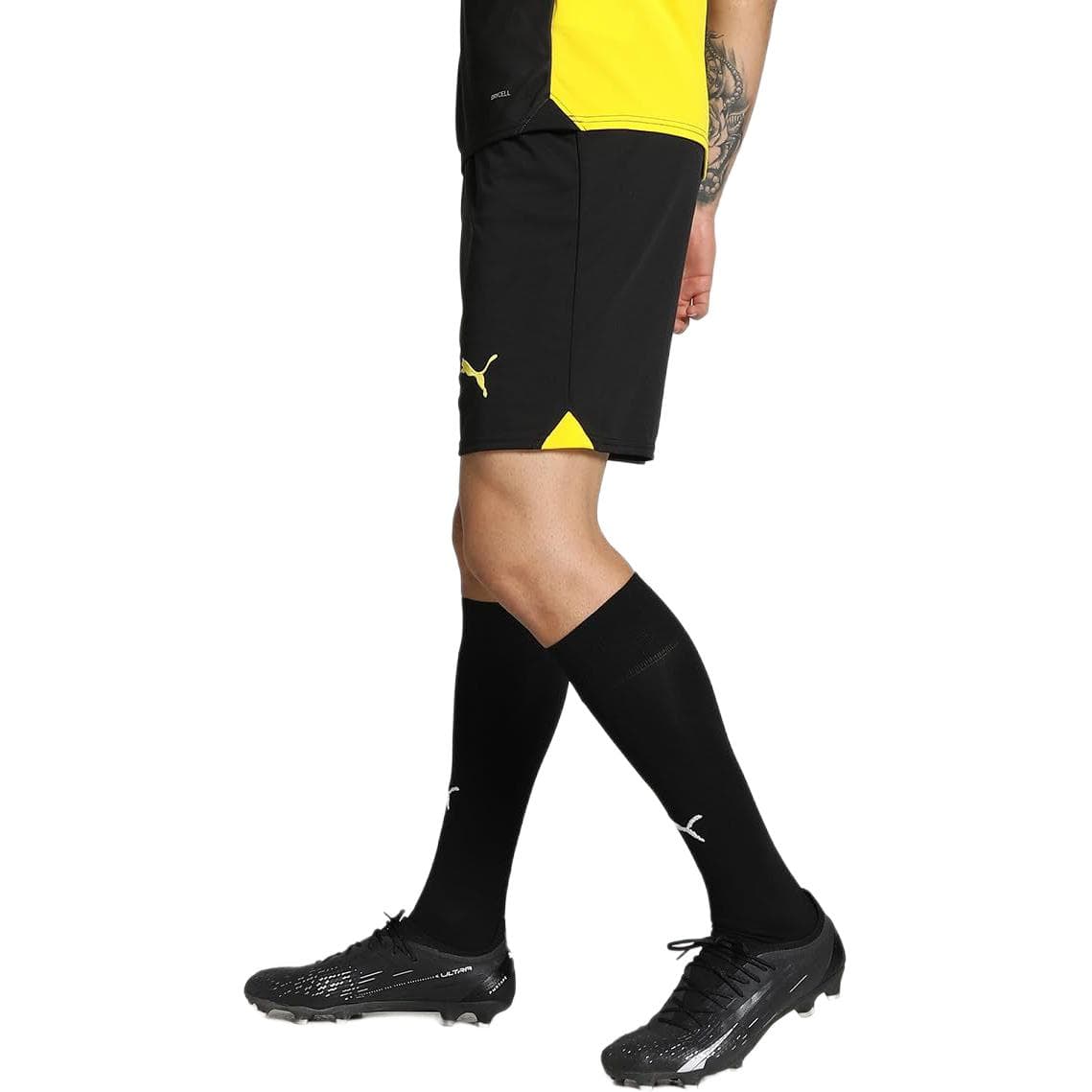 Тренировочные штаны PUMA Bvb Shorts Replica Logo - изображение 4