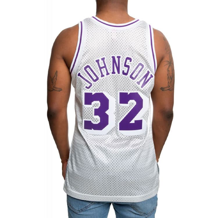 Баскетбольная майка Mitchell Ness NBA SW 84-85 32 - изображение 4