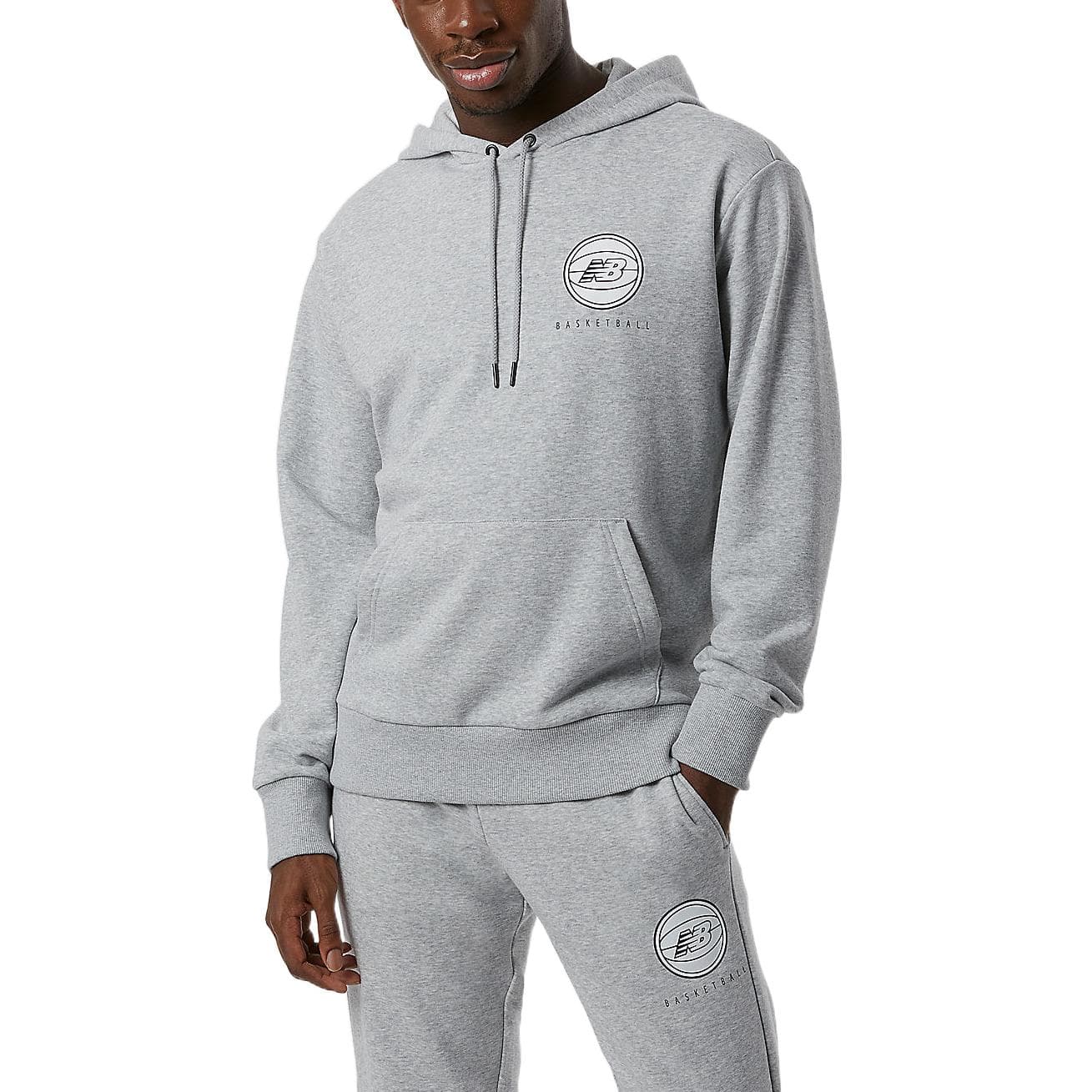 Худи New Balance Hoodie Grey - изображение 3