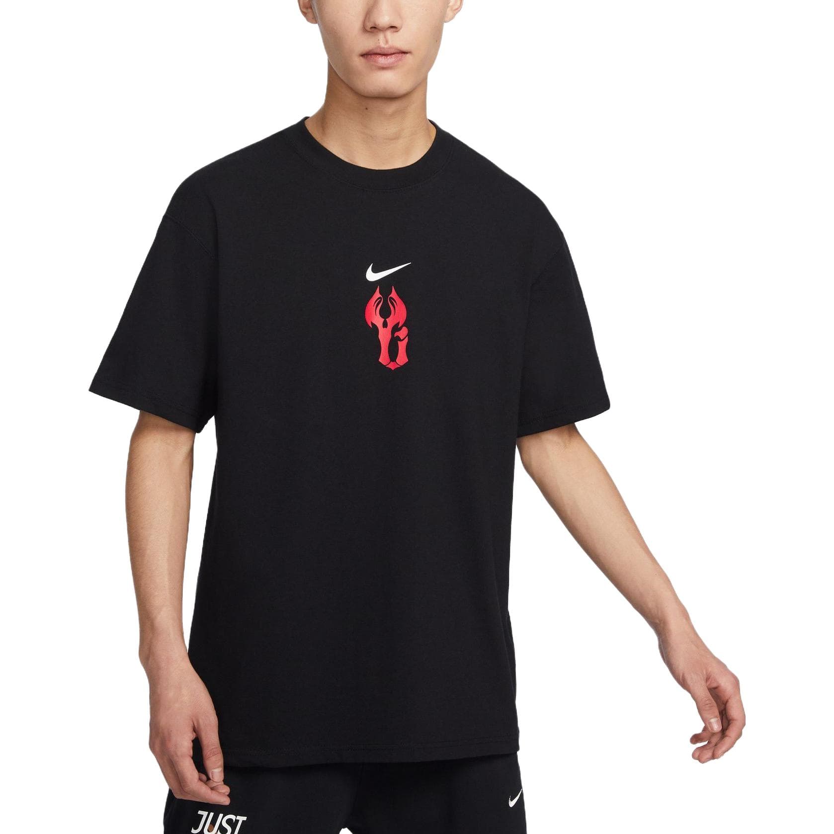 Футболка Nike x Yi Jianlian Basketball T-Shirt Black - изображение 3