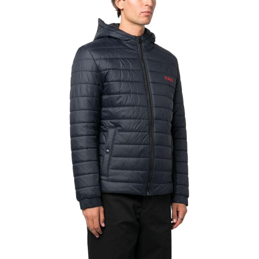 Зимняя куртка пуховик HUGO BOSS Logo - изображение 4