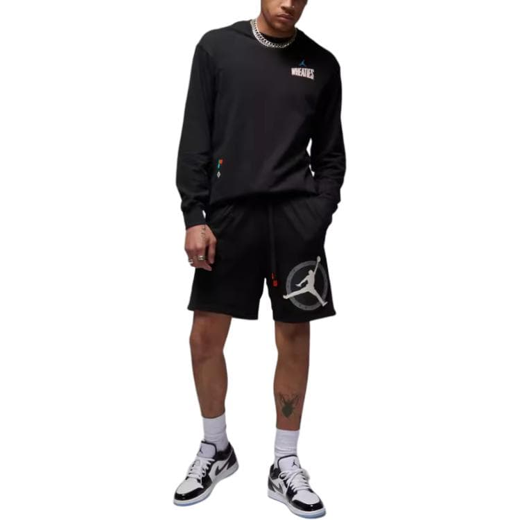 Тренировочные штаны Jordan Sports Shorts Black - изображение 4