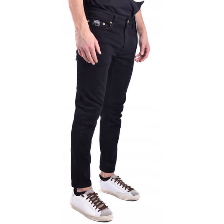 Штаны Versace Jeans Couture SS22 Black Jeans - изображение 5