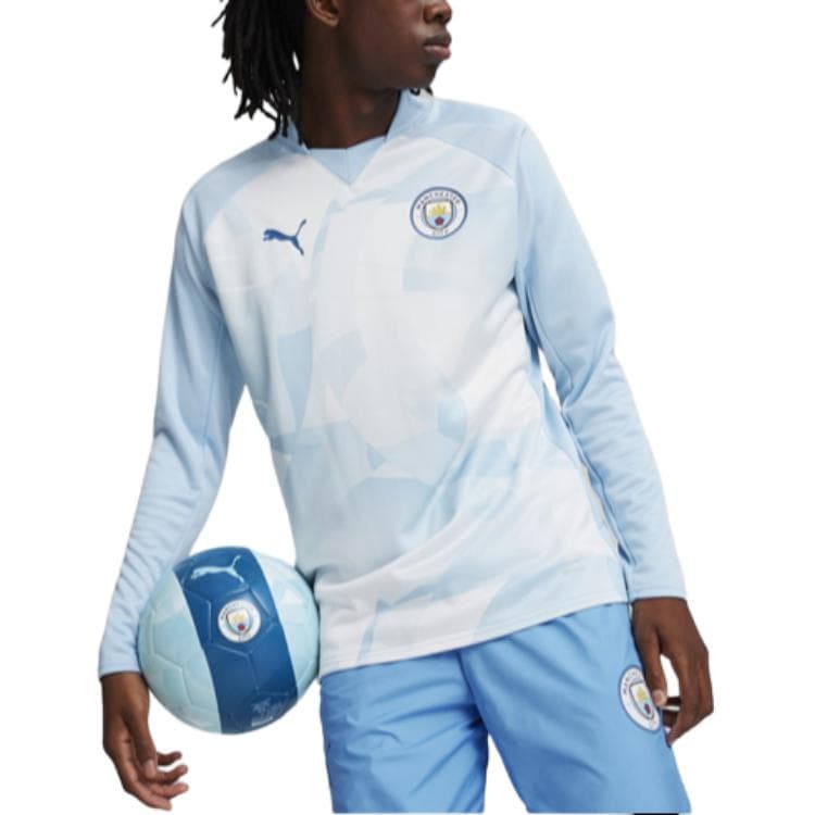 Худи PUMA MCFC PREMATCH LS SWEAT TOP - изображение 3
