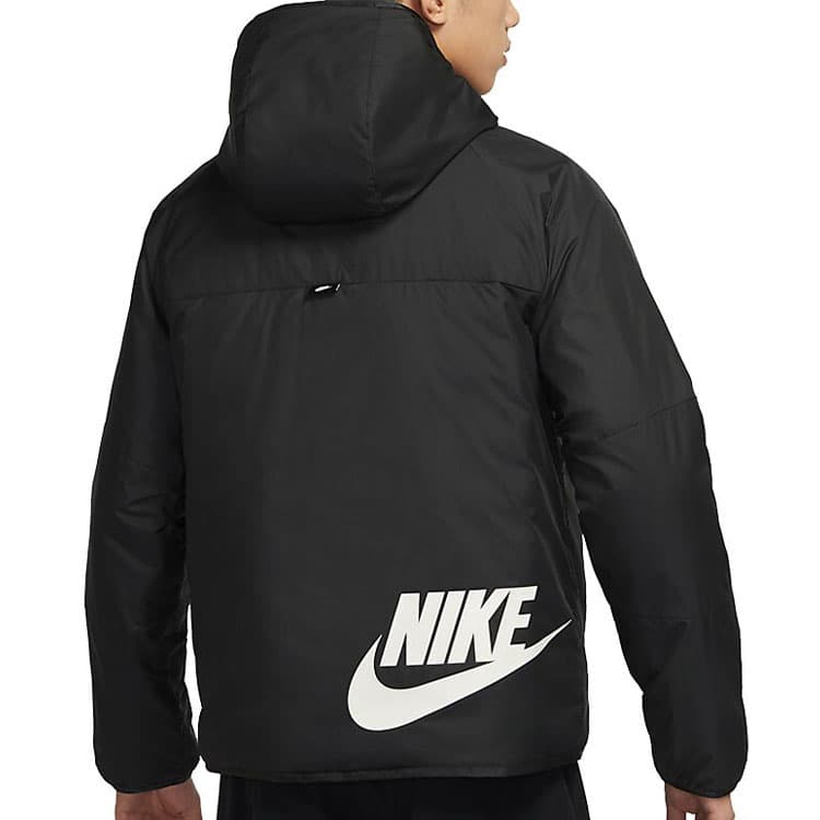 Зимняя куртка пуховик Nike Therma-Fit Legacy Black - изображение 4