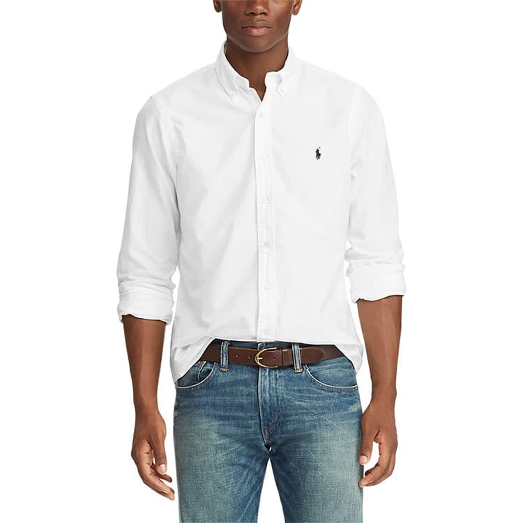Рубашка Polo Ralph Lauren Oxford Shirt White - изображение 4