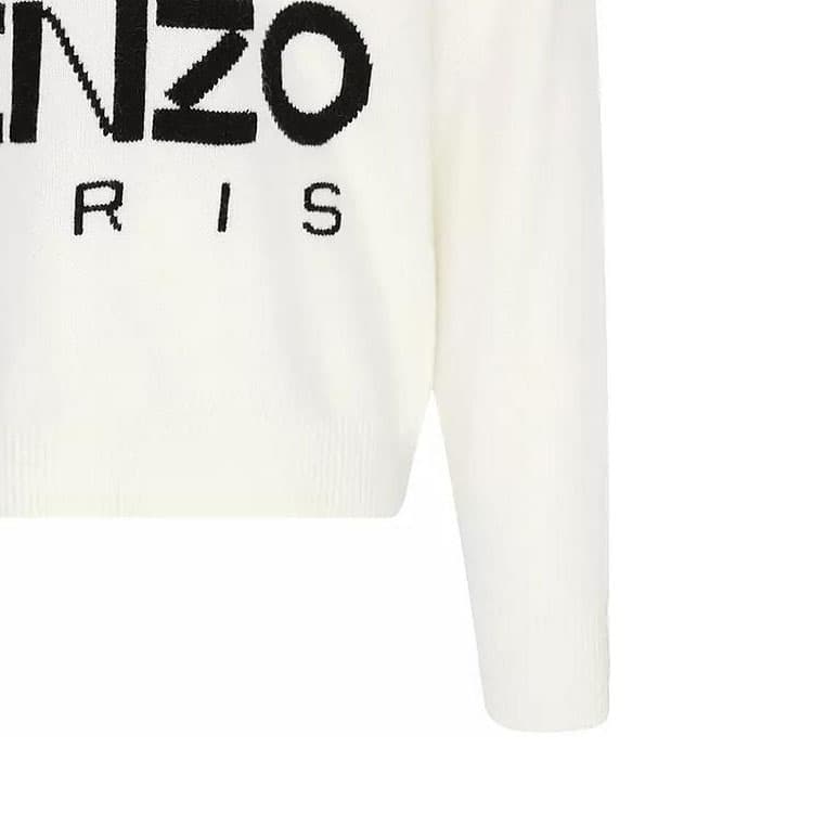 Кофта KENZO Белые Мужские Свитера - изображение 8