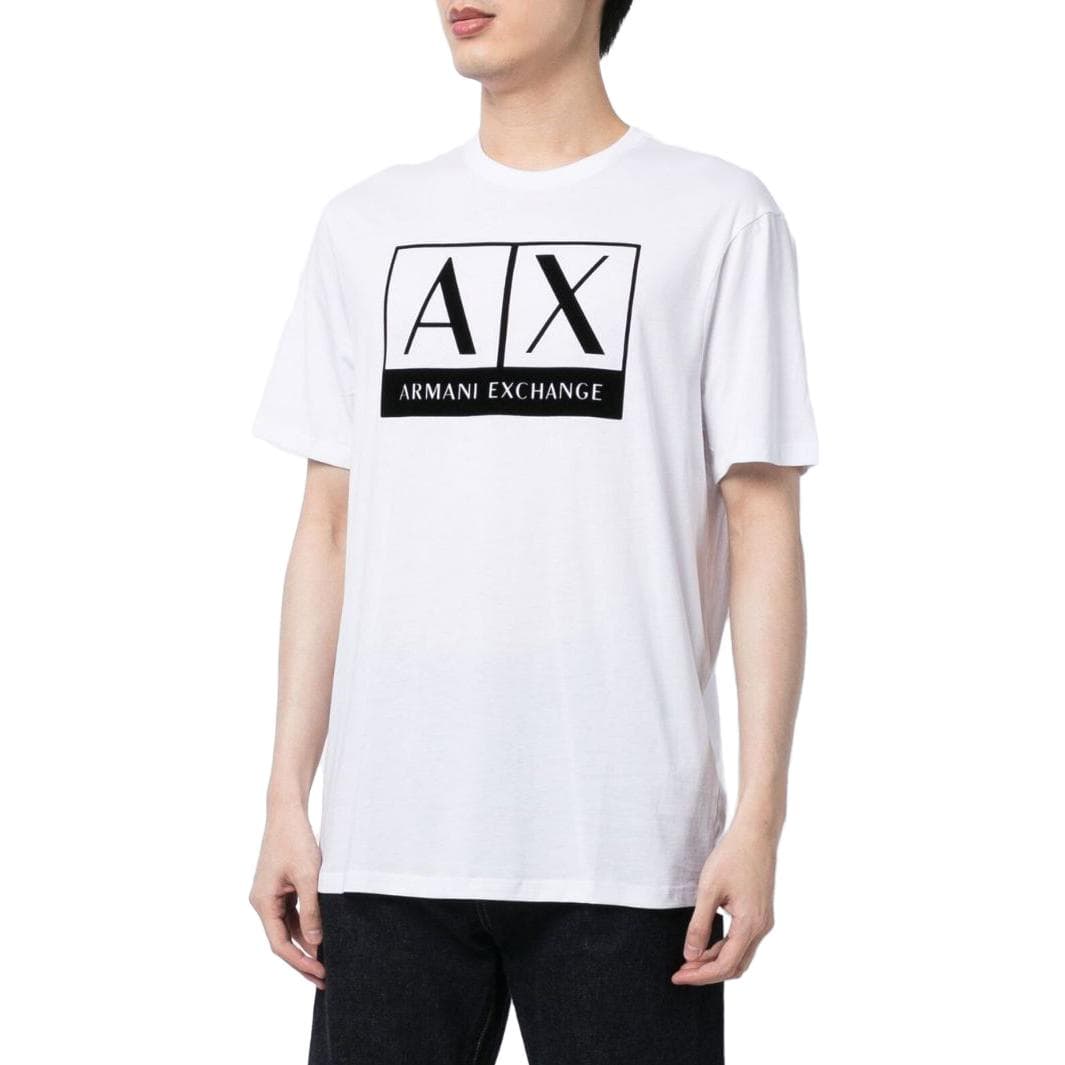 Футболка ARMANI EXCHANGEAE SS23 T Рубашка Мужская Белая - изображение 2