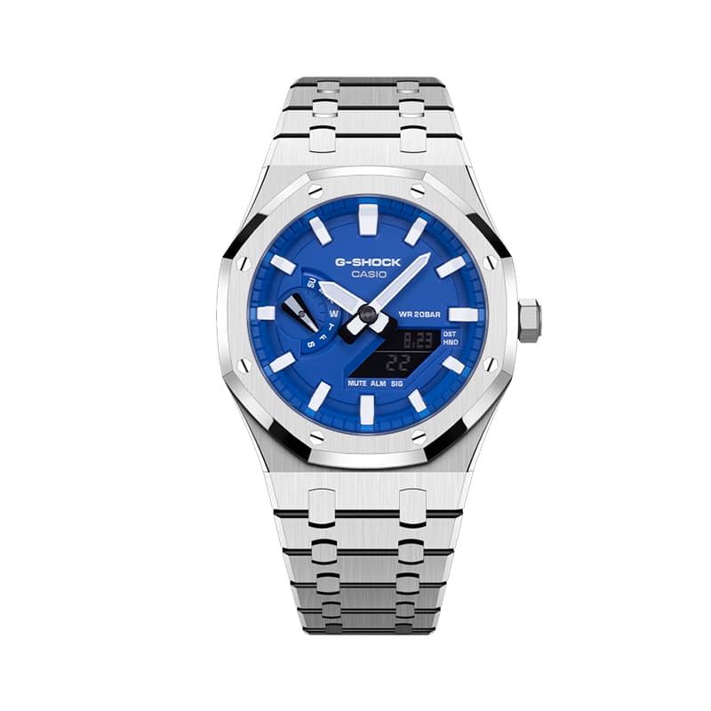 Часы Casio GA-2100HC-2A Blue - изображение 1
