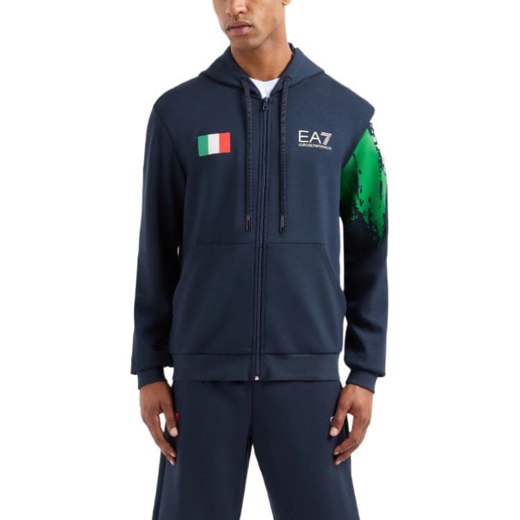 Худи EMPORIO ARMANI EA7 SS24 Logo - изображение 2