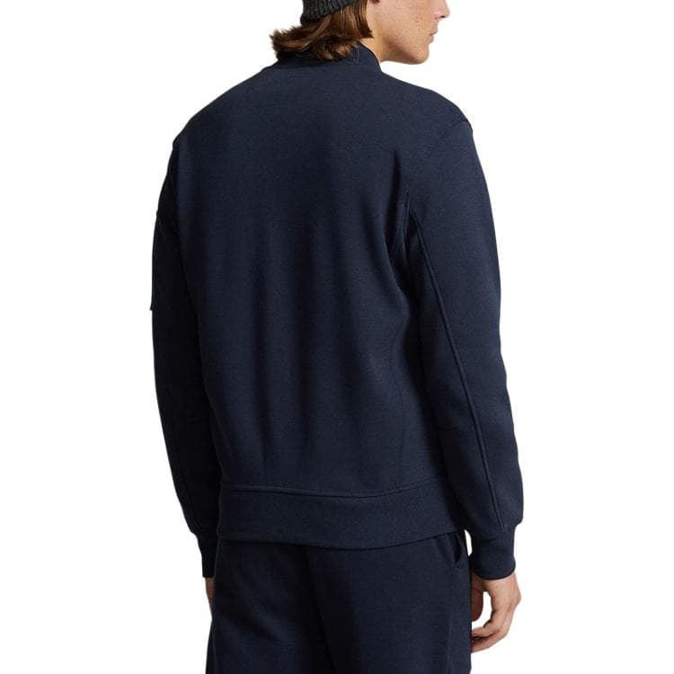 Бомбер Polo Ralph Lauren FW24 Бейсбольная куртка Мужская Темно-синяя - изображение 5