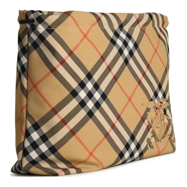 Сумка Burberry Полиэстер Волокно Клатч Стандартный (Standard) Мужской Бежевый - изображение 2