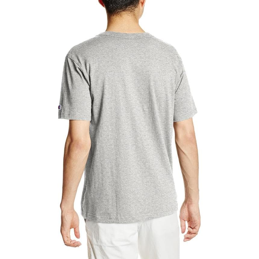 Футболка Champion Logo T-Shirt Light Grey - изображение 3
