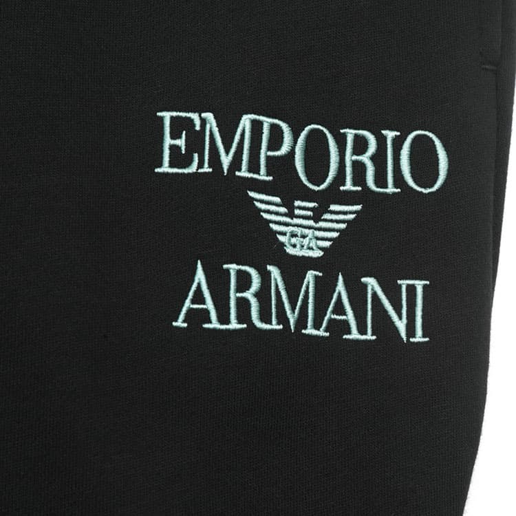 EMPORIO ARMANI FW23 Толстовка комплект мужской черный - изображение 7