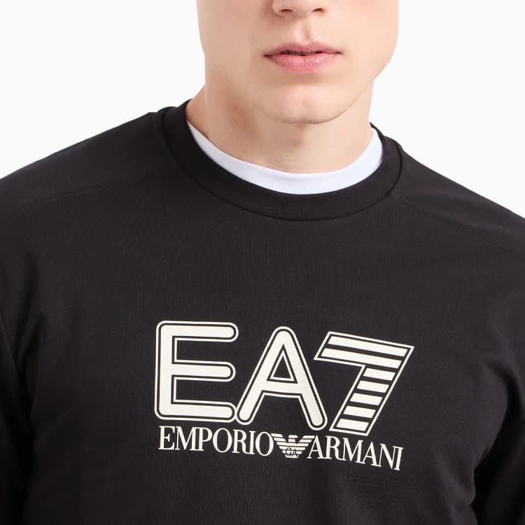 Худи EMPORIO ARMANI EA7 FW24 Logo - изображение 4