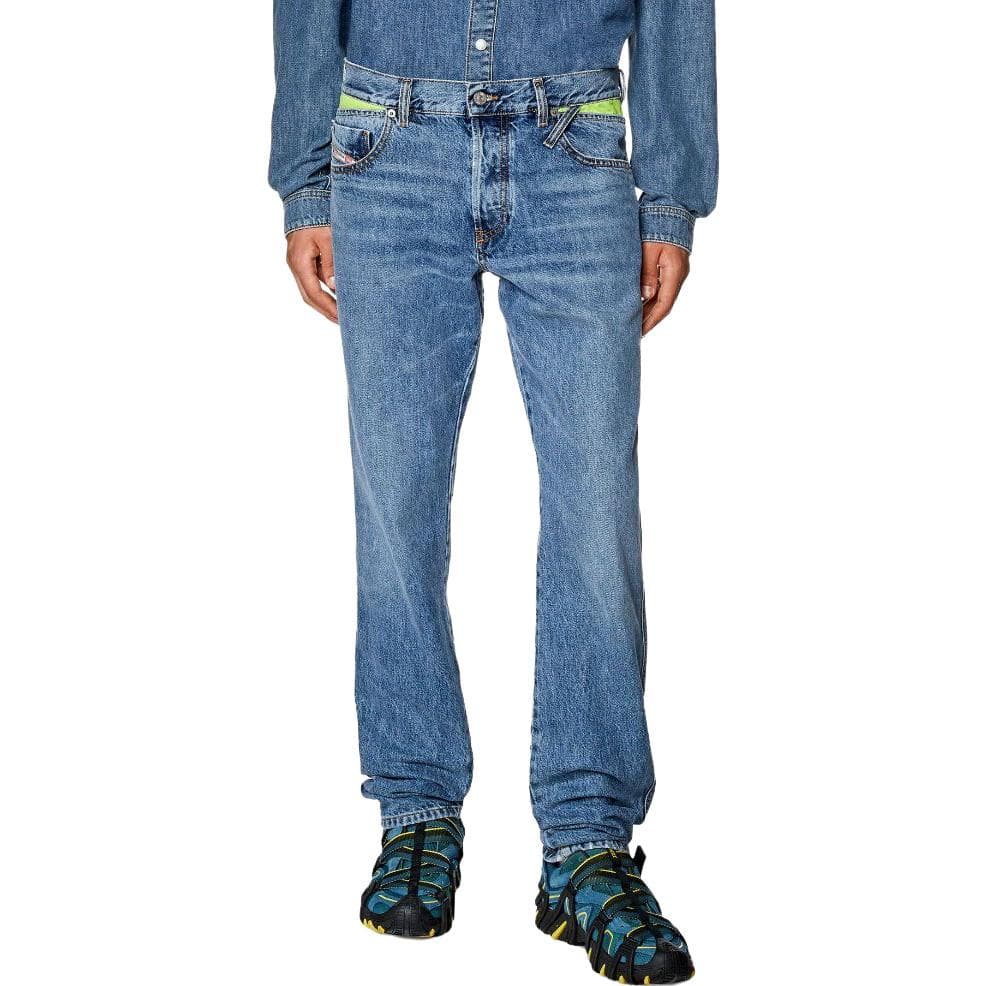 Штаны DIESEL Blue Men's Jeans DIESEL Синий Мужской Джинсы - изображение 2